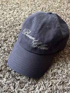 Gray Cellar Embroidered Navy Baseball Cap